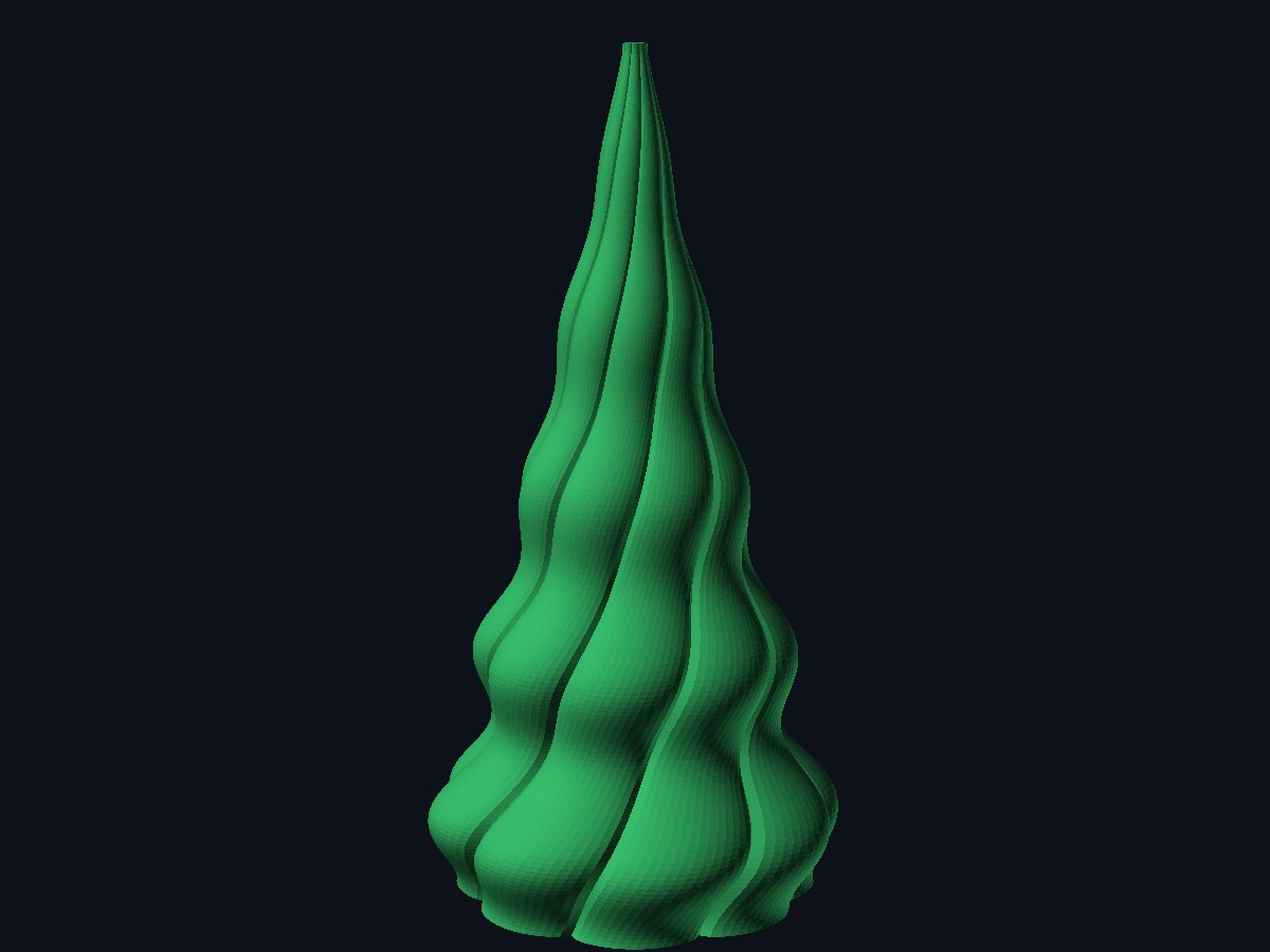 Spiral-Weihnachtsbaum
