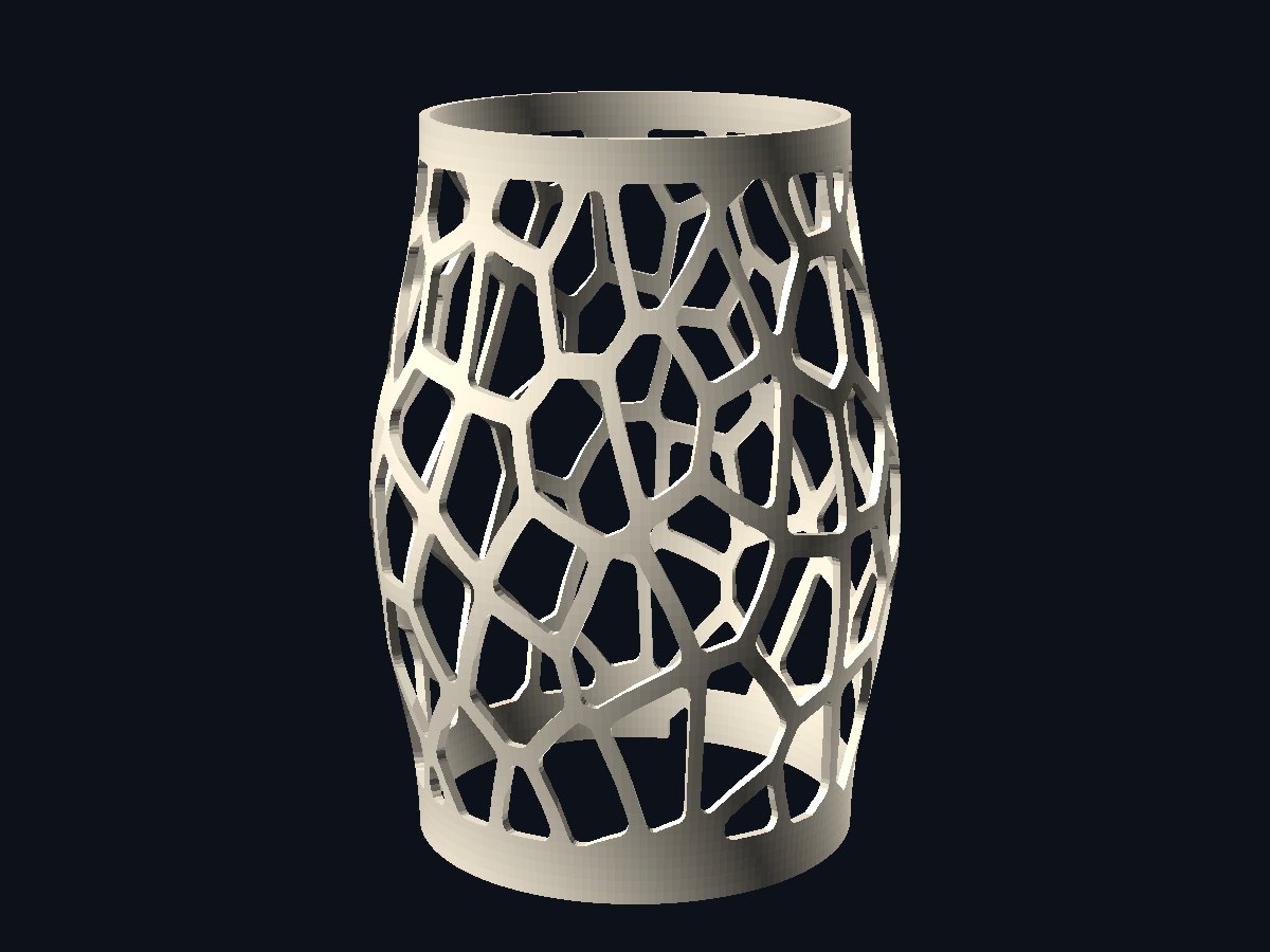 Voronoi-Windlicht